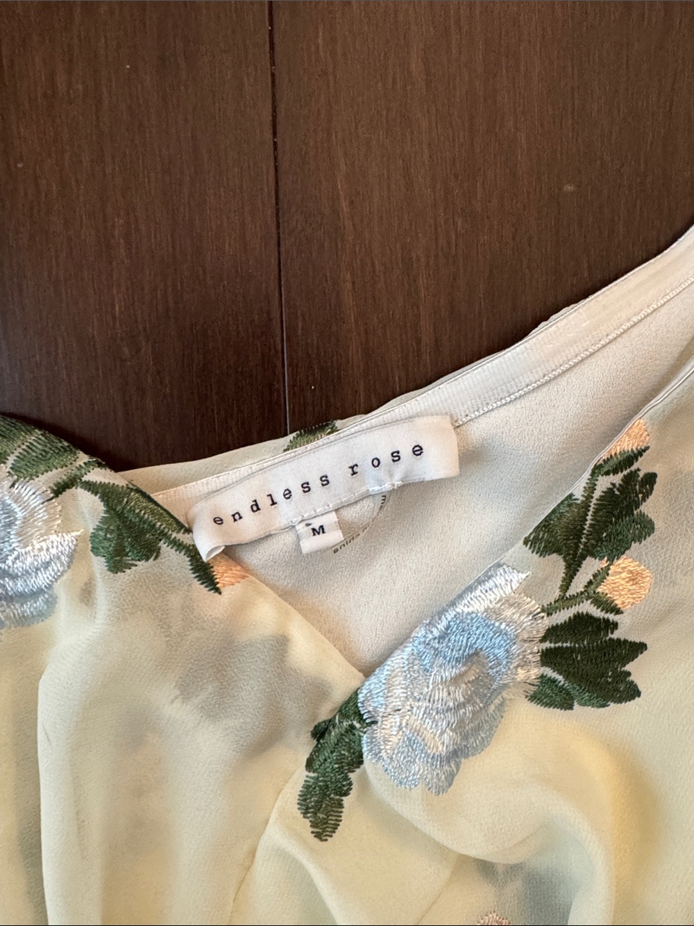 Cream One-Shoulder Floral Ruffle Dress - Picture 2 of 3